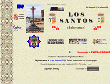 Tablet Screenshot of los-santos.com